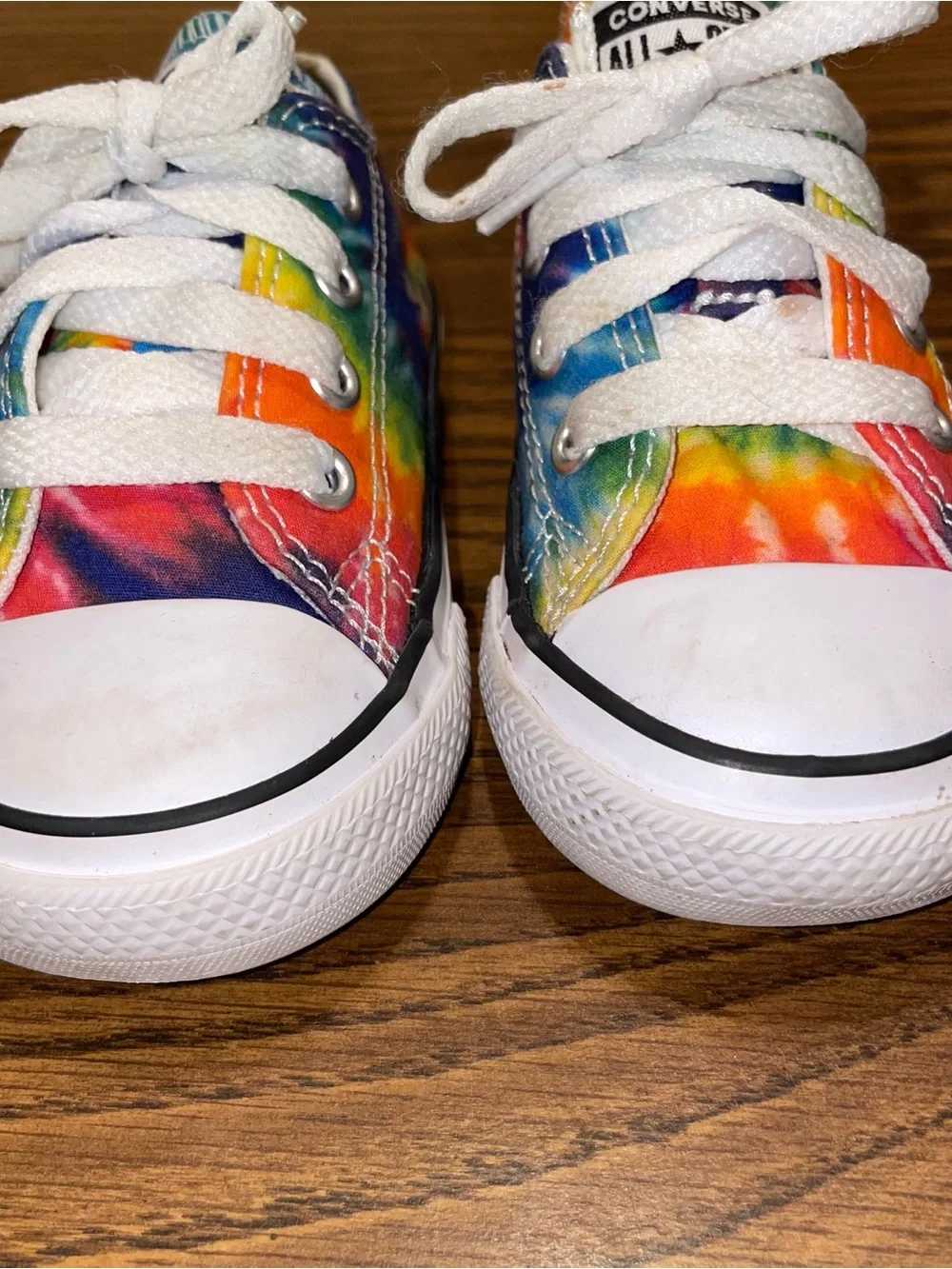 Converse Kids Tie-Dye Low Top Sneakers - Rainbow